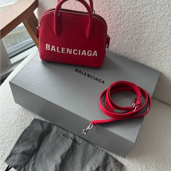 Balenciaga Mini Bag in Vibrant Red - Picture 2 of 4